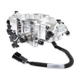 Holley Terminator X Stealth 4150 2X4 EFI Fuel Injection Systems 550-1074 Systems, X, 4150, 2x4 EFI, Eight Injector, Dual Throttle Body, Speed Density, Aluminum, Shiny, Tunable, Kit thumbnail 3