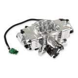 Holley Terminator X Stealth 4150 2X4 EFI Fuel Injection Systems 550-1074 Systems, X, 4150, 2x4 EFI, Eight Injector, Dual Throttle Body, Speed Density, Aluminum, Shiny, Tunable, Kit thumbnail 5