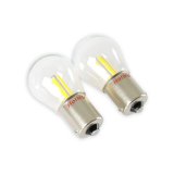 Holley RetroBright LED Light Bulbs HLED15 Bulbs, RetroBright, LED, 1156 Style, Amber Color, 580 Lumens, Turn Signal, Bulbs, Pair thumbnail 3