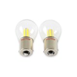 Holley RetroBright LED Light Bulbs HLED15 Bulbs, RetroBright, LED, 1156 Style, Amber Color, 580 Lumens, Turn Signal, Bulbs, Pair thumbnail 5