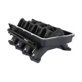 Holley EFI Coyote Ultra Lo-Ram Intake Manifolds 300-921BK Manifolds, EFI, Lo-Ram, Base Only, Throttle Body Injected, Standard Deck, Aluminum, Black Finish, Ford, 5.0L, Modular, Each thumbnail 1