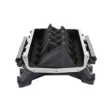 Holley EFI Coyote Ultra Lo-Ram Intake Manifolds 300-921BK Manifolds, EFI, Lo-Ram, Base Only, Throttle Body Injected, Standard Deck, Aluminum, Black Finish, Ford, 5.0L, Modular, Each thumbnail 2