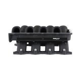 Holley EFI Coyote Ultra Lo-Ram Intake Manifolds 300-921BK Manifolds, EFI, Lo-Ram, Base Only, Throttle Body Injected, Standard Deck, Aluminum, Black Finish, Ford, 5.0L, Modular, Each thumbnail 3