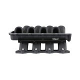 Holley EFI Coyote Ultra Lo-Ram Intake Manifolds 300-921BK Manifolds, EFI, Lo-Ram, Base Only, Throttle Body Injected, Standard Deck, Aluminum, Black Finish, Ford, 5.0L, Modular, Each thumbnail 5