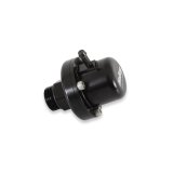 Holley EFI Fuel Pulse Dampers 12-1005 System Dampers, Billet Aluminum, Black Anodized, 40-100 psi, -8 AN Male Threads Inlet/Outlet, Extended Range, Each thumbnail 5