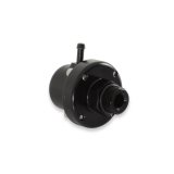Holley EFI Fuel Pulse Dampers 12-1005 System Dampers, Billet Aluminum, Black Anodized, 40-100 psi, -8 AN Male Threads Inlet/Outlet, Extended Range, Each thumbnail 6