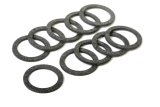 Holley Power Valve Gaskets 1008-1597 Carburetor Gaskets, Valve, Gasket, Paper, Full Round Style, Single Stage Valve, 10-piece, Set thumbnail 2