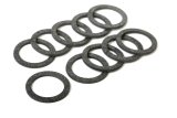Holley Power Valve Gaskets 1008-1597 Carburetor Gaskets, Valve, Gasket, Paper, Full Round Style, Single Stage Valve, 10-piece, Set thumbnail 3