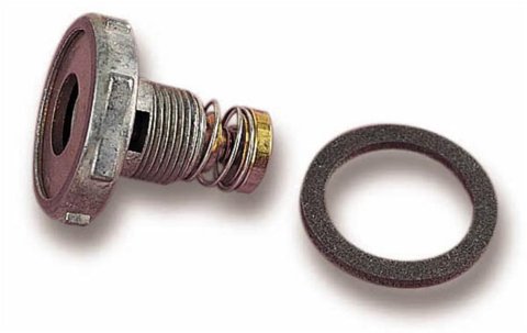 Holley Replacement Power Valves 125-135 Carburetor Valves, Replacement, Single Stage, High Flow, 3.5 in. Hg, Gaskets, Each