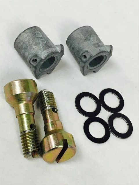 Holley Accelerator Pump Discharge Nozzles 121-40 Nozzles, Squirters, .040 in., Tube, Pair