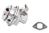 Holley Mechanical Fuel Pumps 12-289-20 Pumps, Mechanical, 170 gph, 8 psi, -8 AN O-ring, Female, Inlet and Outlet, Aluminum, Silver, Ford, 221ci, 255ci, 260ci, 289ci, 302ci, 351ci, Each thumbnail 4