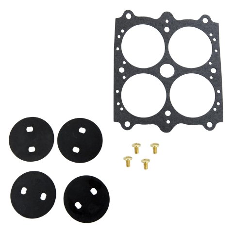 Holley Carburetor Throttle Plates 26-94 Plates, Carburetor, 4-Barrel, 1-11/16 in. Diameter, Steel, No Hole, Screw Included, Kit thumbnail 1