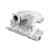 Holley 5.0L EFI Intake Manifolds 300-72S Manifolds, Systemax, Multi-port Injection, Standard Deck, High Rise, 10.625 in. Tall, Cast Aluminum, Shiny Finish, Ford, 5.0L, Each thumbnail 3