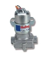 Holley Blue Electric Fuel Pumps 12-812-1 Pumps, Electric, External, 110 gph, 416 lph, 14 psi, 12V, 3/8 in. NPT Ports, Female Thread, Aluminum, Silver Finish, Each thumbnail 4