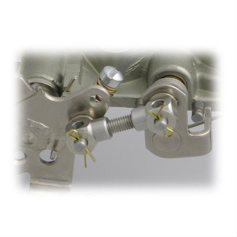 Holley Pro Series Secondary Linkage Kits 20-122 Throttle Linkages, Secondary, Steel, Natural, Model 4500, 4500 HP, 4150, 4150 HP, Kit thumbnail 1