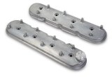 Holley Aluminum LS Valve Covers 241-88 Covers, LS, Centerbolt, Plain Top, Cast Aluminum, Natural Finish, Baffled, Chevy, LS, 4.8L, 5.3L, 5.7L, 6.0L, 6.2L, 7.0L, Pair thumbnail 8