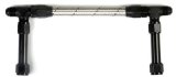 Holley Fuel Lines 34-44 Lines, Braided Flex, Stainless Steel, Aluminum, Black Fittings, -8 AN, Ultra Series, Kit thumbnail 1
