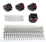 Holley J2A, J2B, J3, J4 Connector and Pin Kits 558-408 Wire Replacement Parts, EFI, Replacement, J4, Male/Female Connectors, Pins, Weatherproof Seals, for Dominator EFI, Kit thumbnail 2