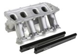 Holley EFI LS Hi-Ram Intake Manifold Bases 300-227 Manifolds, EFI, LS, Hi-Ram, Base Only, Cathedral Port, Multi-port, Standard Deck, Aluminum, Satin Finish, Chevy, 4.8L, 5.3L, 5.7L, 6.0L, Each thumbnail 1