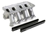 Holley EFI LS Hi-Ram Intake Manifold Bases 300-227 Manifolds, EFI, LS, Hi-Ram, Base Only, Cathedral Port, Multi-port, Standard Deck, Aluminum, Satin Finish, Chevy, 4.8L, 5.3L, 5.7L, 6.0L, Each thumbnail 3