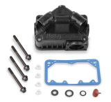 Holley Fuel Bowls 134-73HB Bowls, Secondary, Center Hung, Black Anodized, 4150, Gaskets Included, Each thumbnail 2