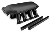 Holley EFI LS Hi-Ram Intake Manifolds 300-123BK Manifolds, EFI, Hi-Ram, Cathedral Port Head, Multi-port, 105mm Bore, Standard Deck, Aluminum, Black Finish, Chevy, 4.8-6.0L, Each thumbnail 2
