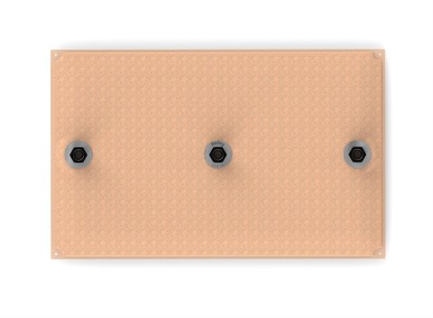 Holley HydraMat Fuel Pickups 16-109 Strainers, HydroMat, Pickup, Rectangle, Triple Outlet, 24.0 in. Long, 15.0 in. Wide, 1/2 in. NPT Fitting, E85 Compatible, Each