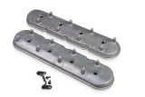 Holley Aluminum LS Valve Covers 241-92 Covers, LS, Centerbolt, Plain Top, Cast Aluminum, Natural Finish, Baffled, Chevy, LS, 4.8L, 5.3L, 5.7L, 6.0L, 6.2L, 7.0L, Pair thumbnail 2