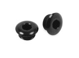 Holley Plug Fittings 26-159 Fittings, Internal Allen Head, O-Ring Plug, -8 AN, Aluminum, Black Anodized, Pair thumbnail 3