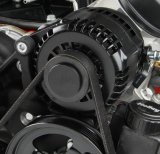 Holley Mid-Mount Complete Accessory Systems 20-190BK Drive Systems, LS Mid-Mount, Serpentine, Alternator, Power Steering, Water Pump, AC, Pulleys, 6-groove, Black Finish, Chevy, 4.8-7.0L, Kit thumbnail 3
