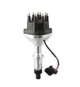 Holley EFI Dual-Sync Distributors 565-207 Distributors, EFI, Dual-Sync, Hall Effect, Computer-controlled, Male/HEI, Black Cap, Steel Gear, Polished Housing, Pontiac, 5.3-7.5L, Each thumbnail 2