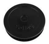 Holley Air Cleaner Assemblies 120-145B Cleaners, 10 in. Diameter, Round, Steel/Black, Logo, 2 in. Filter Height, Each thumbnail 1