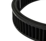 Holley Air Cleaner Assemblies 120-145B Cleaners, 10 in. Diameter, Round, Steel/Black, Logo, 2 in. Filter Height, Each thumbnail 2