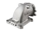 Holley Throttle Body Intake Elbows 300-240F Elbow, 105mm Bore Size, Aluminum, Natural, 5.12 in. Height, Ford, Each thumbnail 3