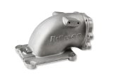 Holley Throttle Body Intake Elbows 300-240F Elbow, 105mm Bore Size, Aluminum, Natural, 5.12 in. Height, Ford, Each thumbnail 4