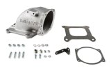 Holley Throttle Body Intake Elbows 300-240F Elbow, 105mm Bore Size, Aluminum, Natural, 5.12 in. Height, Ford, Each thumbnail 8