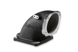 Holley Throttle Body Intake Elbows 300-248BK Elbow, Aluminum, Black Textured, 4500 to GM LS Body, Each thumbnail 8