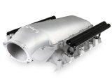 Holley LS Modular Lo-Ram EFI Intake Manifolds 300-683 Manifolds, Modular, EFI, Dual Injection, Rectangular Port Head, Multi-port, 105mm Bore, Aluminum, Satin, Chevy, 6.0L, 6.2L, Each thumbnail 4