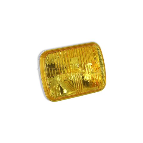 Holley RetroBright LED Headlights LFRB110 Headlight Conversion, RetroBright, Style, Sealed Beam, Rectangle, 4 in. x 7 in. Housing, Yellow Lens, High and Low Beam, Bulb Included, Each thumbnail 2