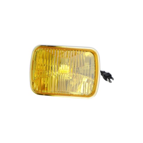 Holley RetroBright LED Headlights LFRB110 Headlight Conversion, RetroBright, Style, Sealed Beam, Rectangle, 4 in. x 7 in. Housing, Yellow Lens, High and Low Beam, Bulb Included, Each thumbnail 4