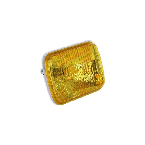 Holley RetroBright LED Headlights LFRB110 Headlight Conversion, RetroBright, Style, Sealed Beam, Rectangle, 4 in. x 7 in. Housing, Yellow Lens, High and Low Beam, Bulb Included, Each thumbnail 5