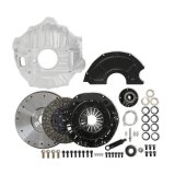 Holley Transmission Installation Kits 319-500 Kits, Transmission, TKX, TKO, Aluminum Bellhousing, 11 in. Disc, 26 Spline, 168 Tooth, Billet Flywheel, Neutral Balance, BBC/SBC, Kit thumbnail 7