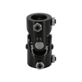 Holley Steering U-Joints 320-103 Joints, U-Joint, Single-Joint, Steel, Black Zinc, 1 in. DD, 1 in. DD, Hardware Included, Each thumbnail 1