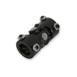 Holley Steering U-Joints 320-103 Joints, U-Joint, Single-Joint, Steel, Black Zinc, 1 in. DD, 1 in. DD, Hardware Included, Each thumbnail 4