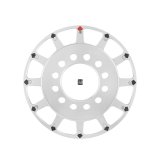 Holley Crankshaft Trigger Wheels 556-182 Crank Wheels, EFI, Replacement, 12-1X LS, Hall Effect, 7.25 in. Diameter, Aluminum, Silver, Universal, Each thumbnail 2