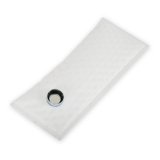 Holley HydraMat Fuel Pickups 16-152 Tank Pickups, HydraMat, Filter Sock, White, 19mm Intake Port, Offset Outlet, Rectangle, 8.0 in. Long, 3.0 in. Wide, Each thumbnail 3