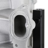 Holley EFI Coyote Hi-Ram Intake Manifolds 300-910 Manifolds, EFI, Hi-Ram, Throttle Body Injection, Standard Deck, 150mm x 66mm Bore, Aluminum, Satin, Ford, 5.0L, Modular, Each thumbnail 4