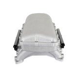 Holley EFI Coyote Hi-Ram Intake Manifolds 300-910 Manifolds, EFI, Hi-Ram, Throttle Body Injection, Standard Deck, 150mm x 66mm Bore, Aluminum, Satin, Ford, 5.0L, Modular, Each thumbnail 7