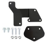 Holley Drive-By-Wire Accelerator Pedal Brackets 145-111 Brackets, Brackets, Steel, Black Powdercoated, Chevy, Pair thumbnail 1
