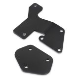Holley Drive-By-Wire Accelerator Pedal Brackets 145-111 Brackets, Brackets, Steel, Black Powdercoated, Chevy, Pair thumbnail 3